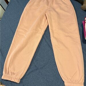 Together Pink Jogger Sweatpants Elastic Cuffs